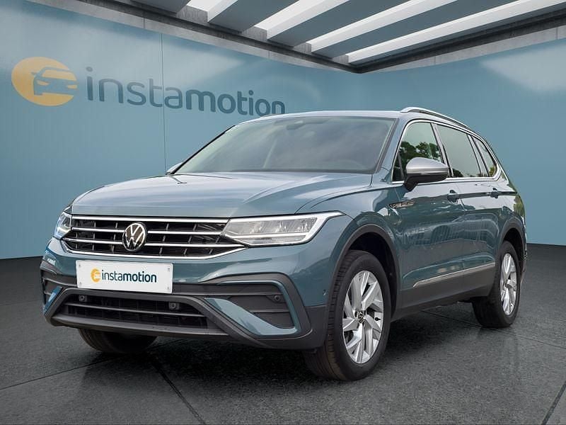 Blau Gebraucht 2022 VW Tiguan SUV | 27.799 € (Guter Preis) - Bild 1/4