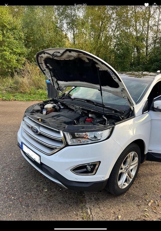 Gebraucht Ford Edge 209 PS (153 kW) 2018 Weiß SUV