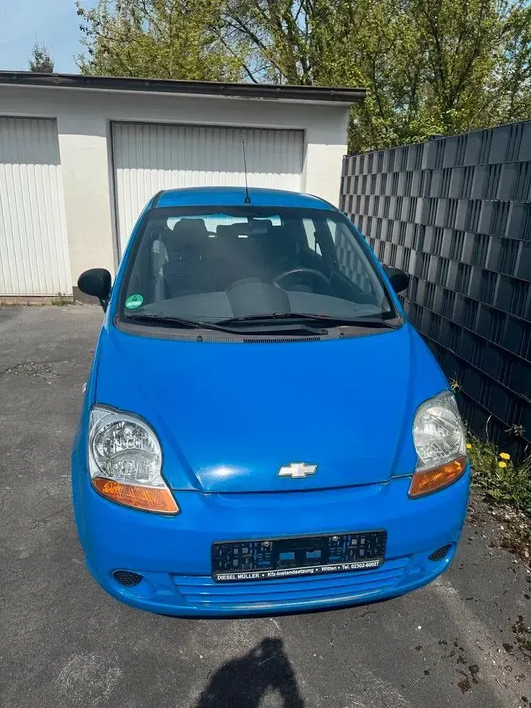 Gebraucht Chevrolet Matiz 52 PS (38 kW) 2009 Blau Kleinwagen
