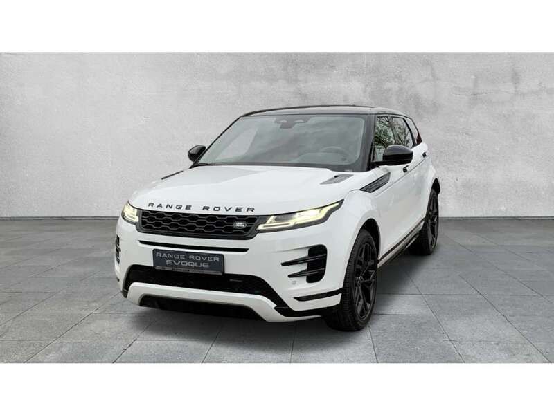 Weiß Gebraucht 2024 Land Rover Range Rover evoque Autobiography SUV | 59.890 € (Teuer) - Bild 1/4