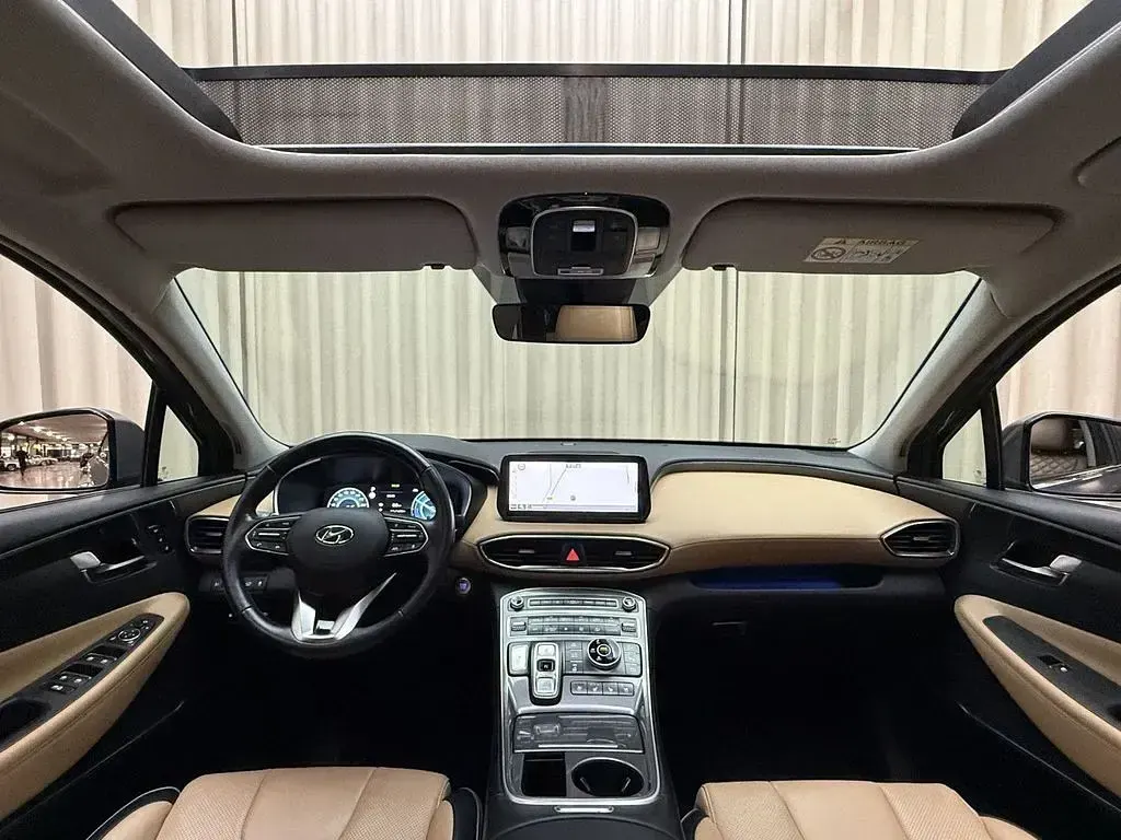 Gebraucht Hyundai Santa Fe Premium 265 PS (194 kW) 2021 Grau SUV