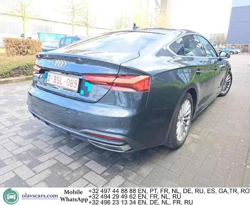 Occasion Audi A5 163 ch (119 kW) 2022 Gris Coupé