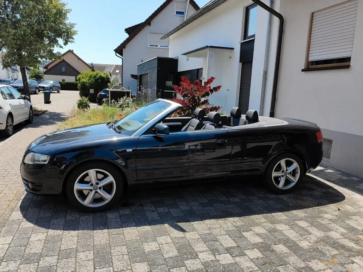 Gebraucht Audi A4 Cabriolet 163 PS (119 kW) 2006 Schwarz Cabrio