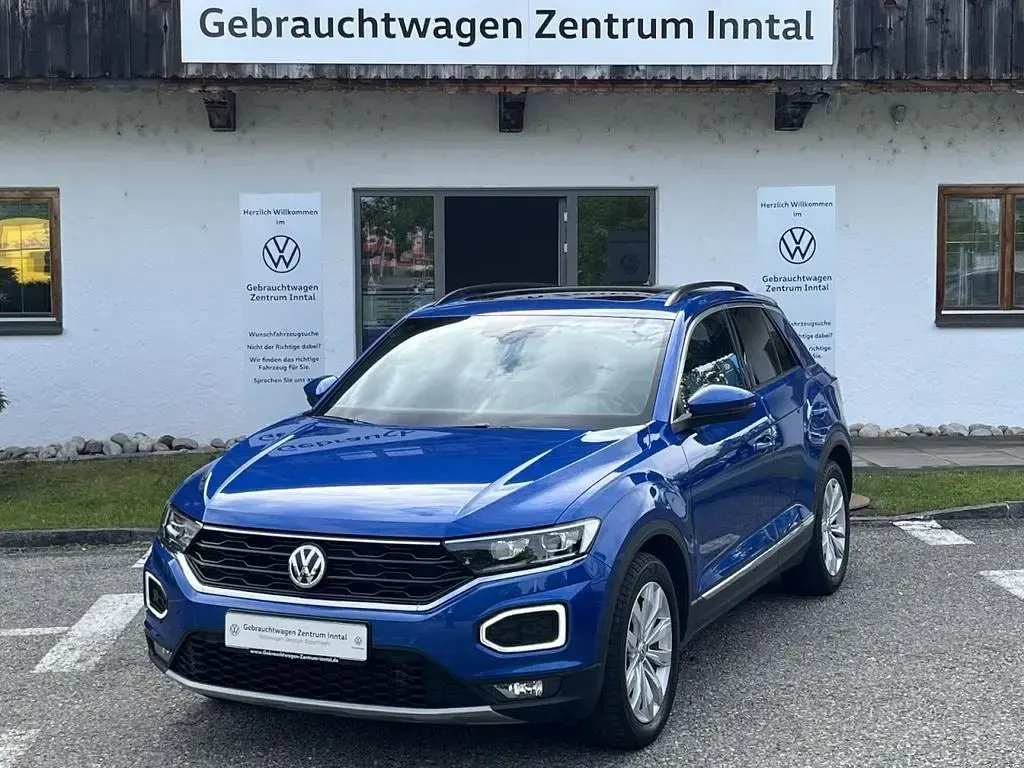 Gebraucht VW T-Roc Sportline 190 PS (139 kW) 2019 Ravennablau SUV