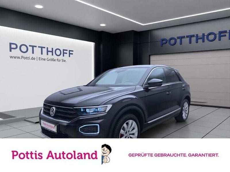 Schwarz Gebraucht 2020 VW T-Roc Sport SUV | 17.997 € (Guter Preis) - Bild 1/4