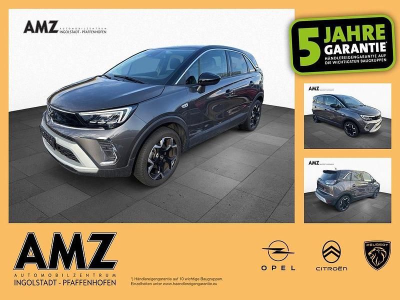 Gebraucht Opel Crossland X Elegance 131 PS (96 kW) 2023 Mondstein grau/e:vulkan grau (metallic) SUV