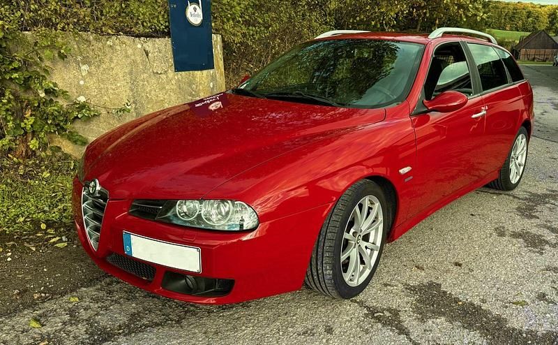 Gebraucht Alfa Romeo 156 Ti 175 PS (128 kW) 2005 Rot Kombi
