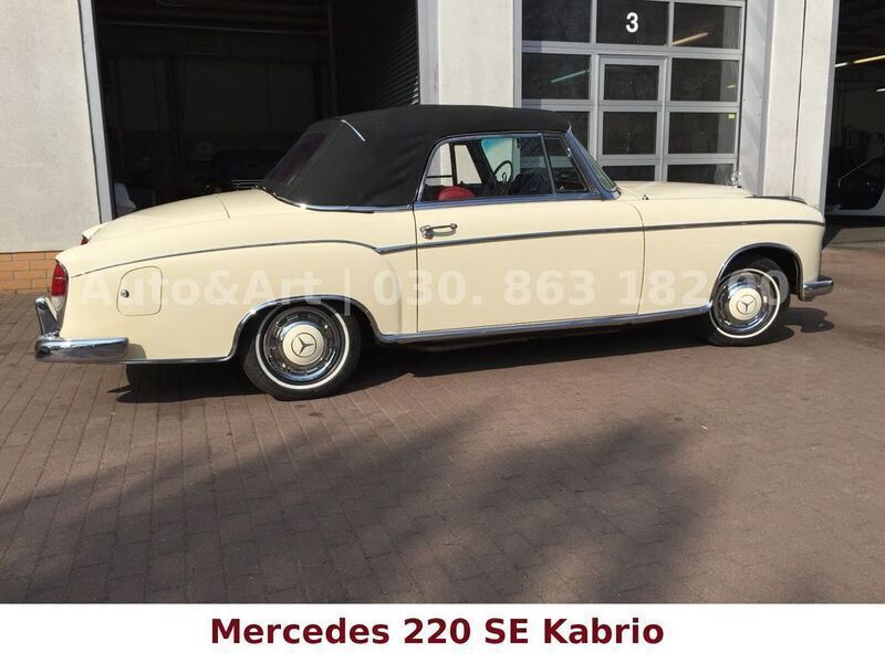 Gebraucht Mercedes 220 SE 120 PS (88 kW) 1960 Beige Cabrio