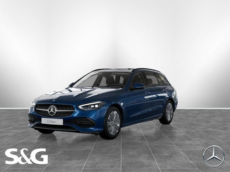 Metalliclack spektralblau Gebraucht 2022 Mercedes C300 Kombi | 38.790 € (Fairer Preis) - Bild 1/4