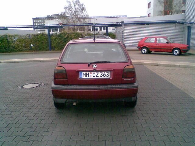 Gebraucht VW Golf III 90 PS (66 kW) 1995 Rot metallic Limousine