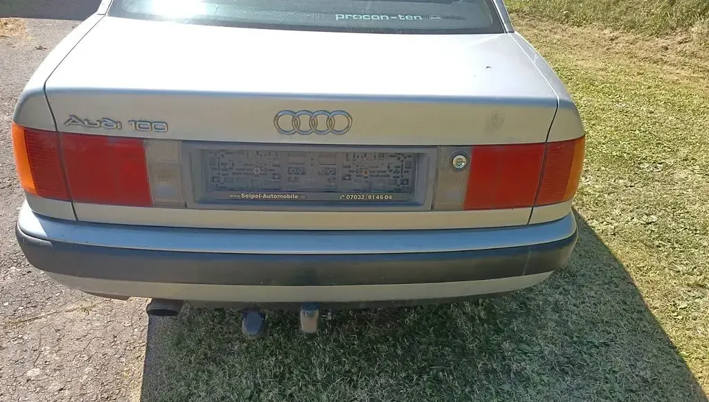 Gebraucht Audi 100 116 PS (85 kW) 1991 Silber Limousine