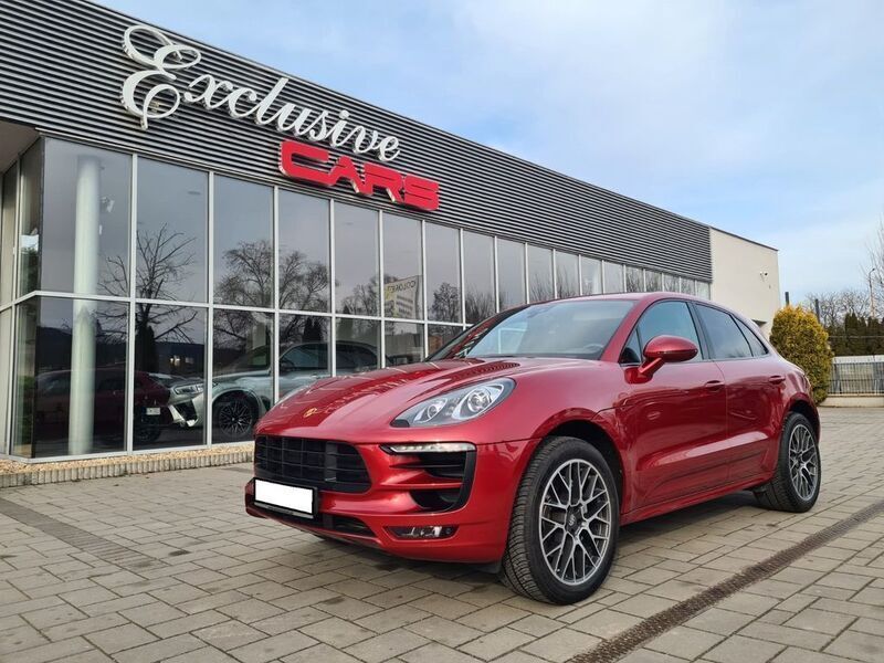 Rot Gebraucht 2015 Porsche Macan S Sport SUV | 33.900 € (Fairer Preis) - Bild 1/4
