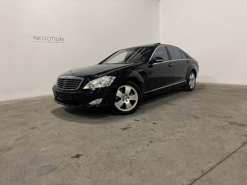 Schwarz Gebraucht 2008 Mercedes S500 Limousine | 12.888 € (Teuer) - Bild 1/4