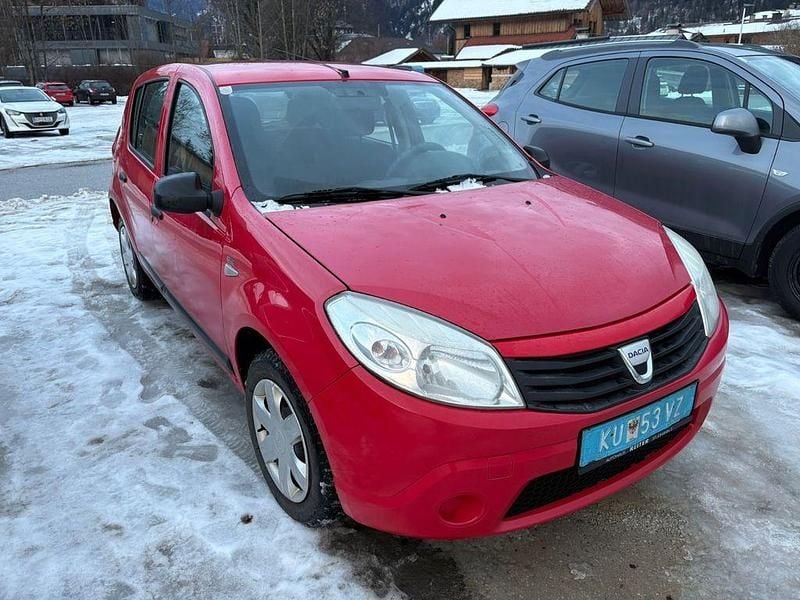 Gebraucht Dacia Sandero Ambiance 75 PS (55 kW) 2008 Rot Kleinwagen