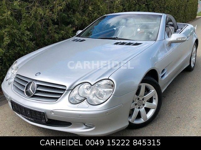 Gebraucht Mercedes SL500 306 PS (225 kW) 2002 Brillantsilber  metalliclack Cabrio