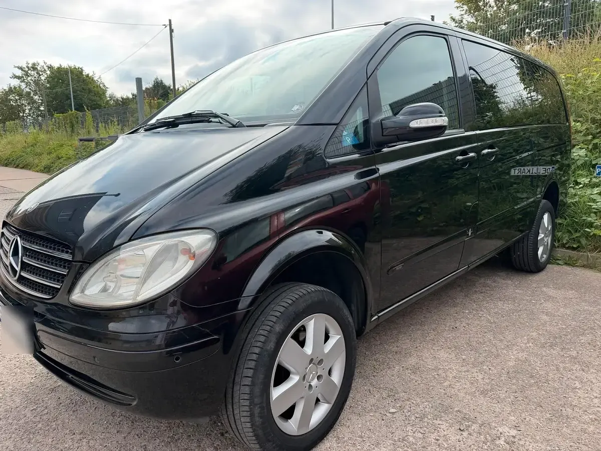 Gebraucht Mercedes Viano 110 PS (80 kW) 2009 Schwarz Van / Kleinbus
