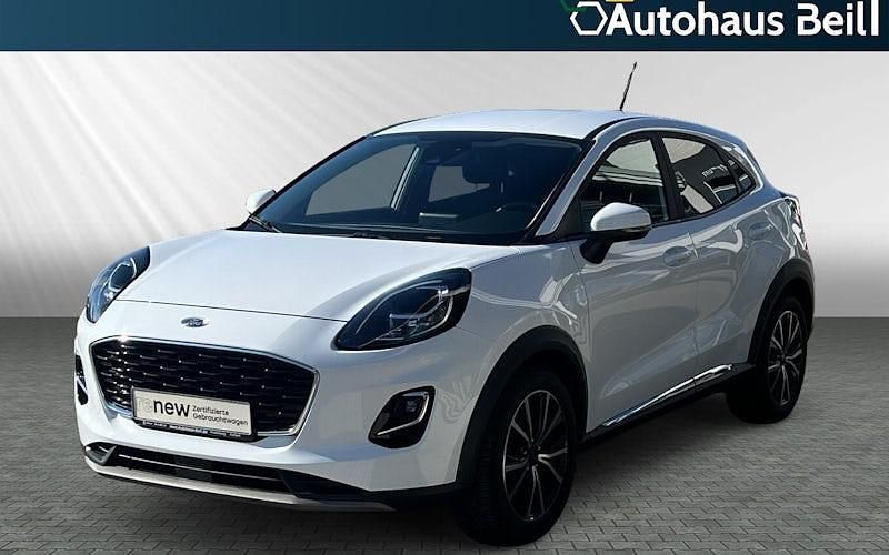 Gebraucht Ford Puma Titanium 125 PS (91 kW) 2022 Weiß SUV