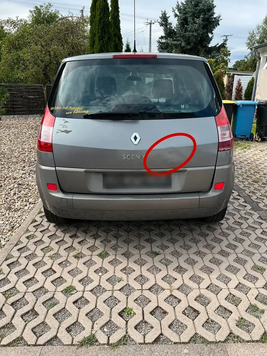 Gebraucht Renault Scénic II 2005 Grau Van / Kleinbus
