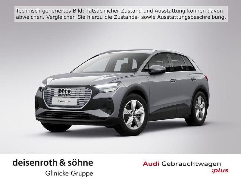 Kieselgrau Gebraucht 2022 Audi Q4 e-tron Comfort SUV | 24.360 € (Fairer Preis) - Bild 1/4