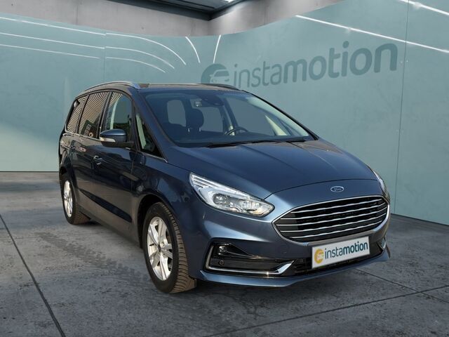 Blau Gebraucht 2020 Ford Galaxy Titanium Van / Kleinbus | 24.380 € (Teuer) - Bild 1/1