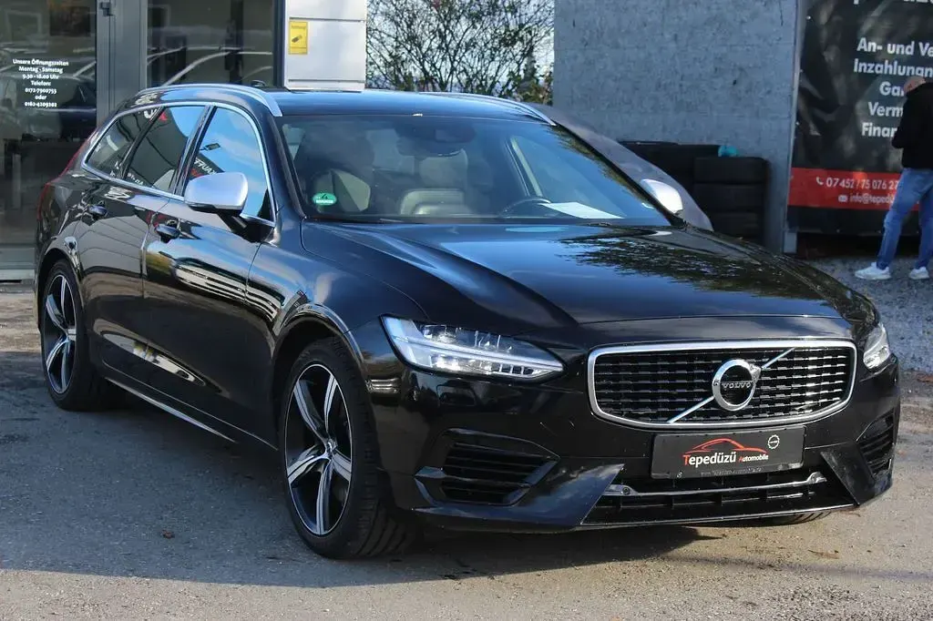 Gebraucht Volvo V90 R-Design 392 PS (288 kW) 2019 Schwarz Kombi