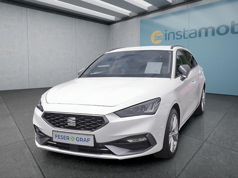 Weiß Gebraucht 2024 Seat Leon ST FR Kombi | 26.949 € (Fairer Preis) - Bild 1/4