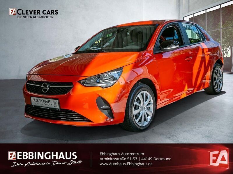 Orange Gebraucht 2022 Opel Corsa-e Edition Kleinwagen | 17.480 € (Fairer Preis) - Bild 1/4