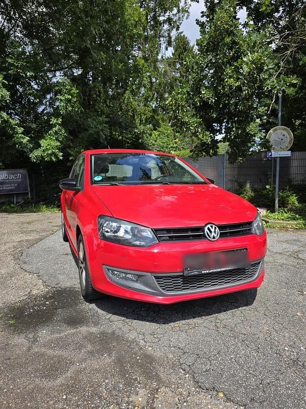 Rot Gebraucht 2012 VW Polo Style Kleinwagen | 4.600 € (Guter Preis) - Bild 1/4