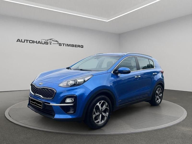 Blau Gebraucht 2018 Kia Sportage Vision SUV | 15.900 € (Fairer Preis) - Bild 1/4