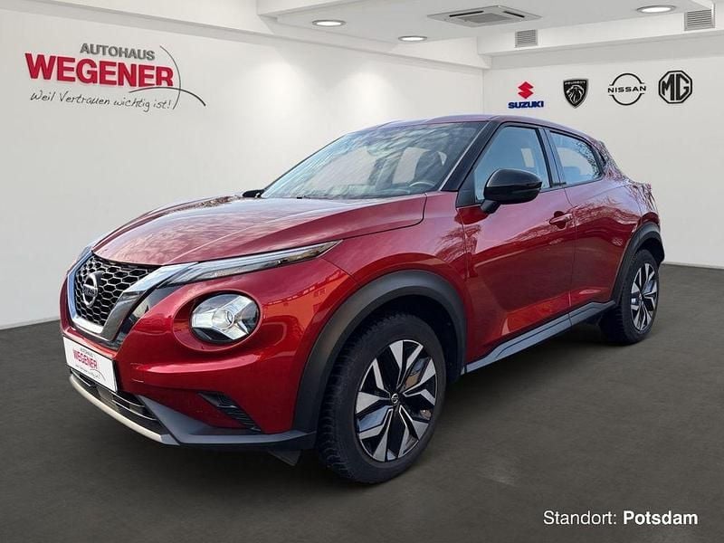 Rot Gebraucht 2021 Nissan Juke Acenta SUV | 16.480 € (Guter Preis) - Bild 1/4
