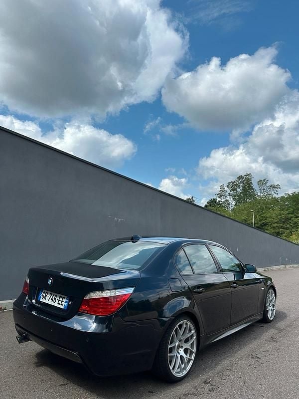 Schwarz Gebraucht 2008 BMW 530 M Sport Limousine | 4.800 € (Superpreis) - Bild 1/4