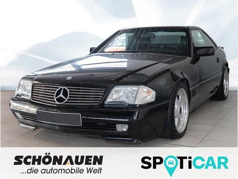 Schwarz Gebraucht 1990 Mercedes SL500 Cabrio | 19.900 € - Bild 1/4