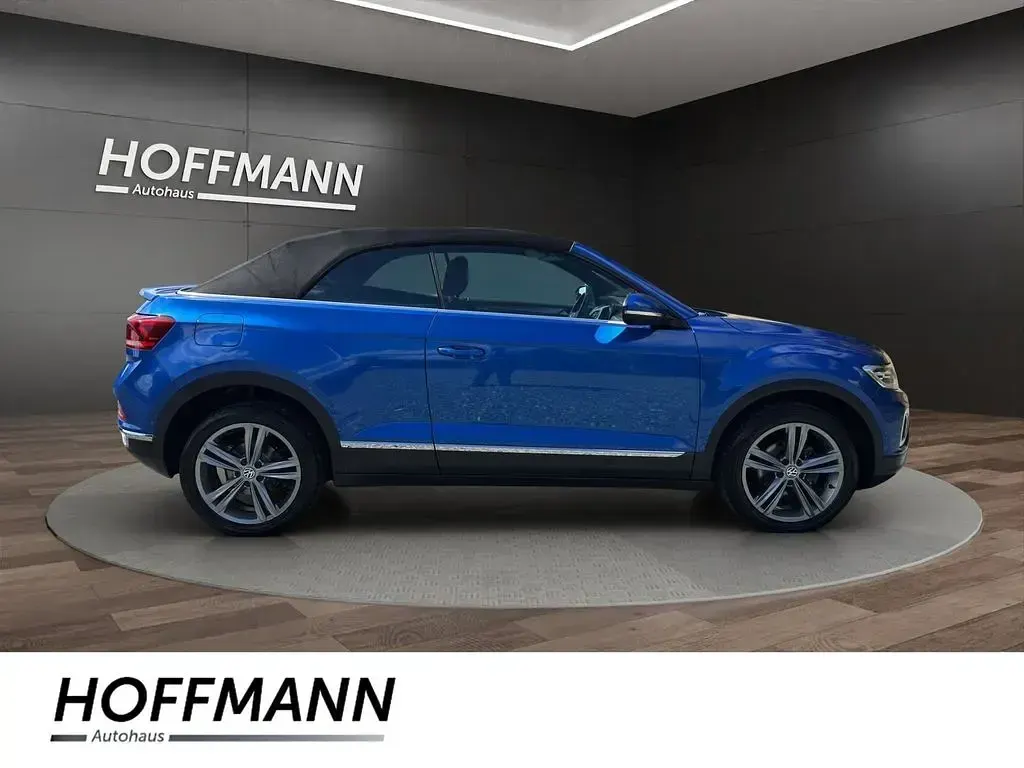 Gebraucht VW T-Roc Cabriolet Style 150 PS (110 kW) 2022 Blau Cabrio