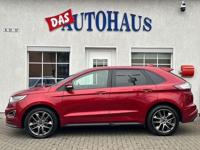 Rot Gebraucht 2017 Ford Edge Sport SUV | 12.999 € (Superpreis) - Bild 1/3
