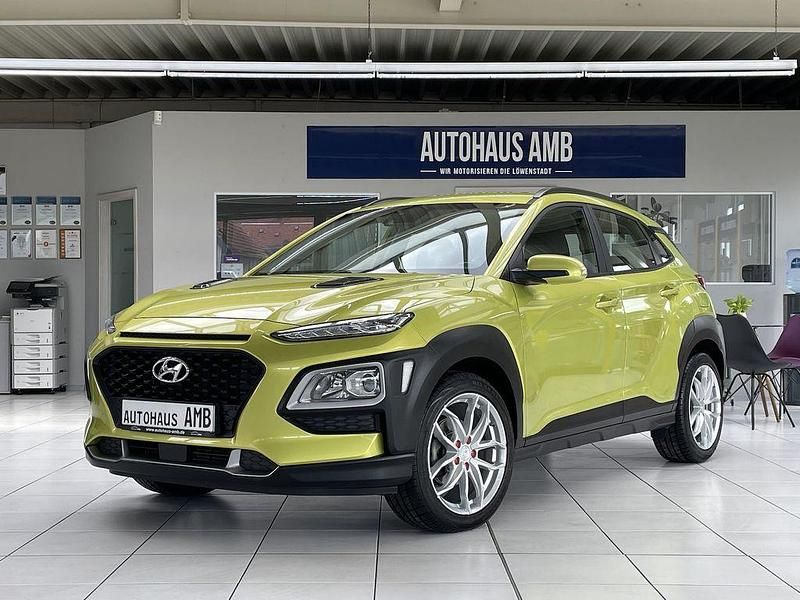 Gelb Gebraucht 2019 Hyundai Kona SUV | 14.800 € (Guter Preis) - Bild 1/4