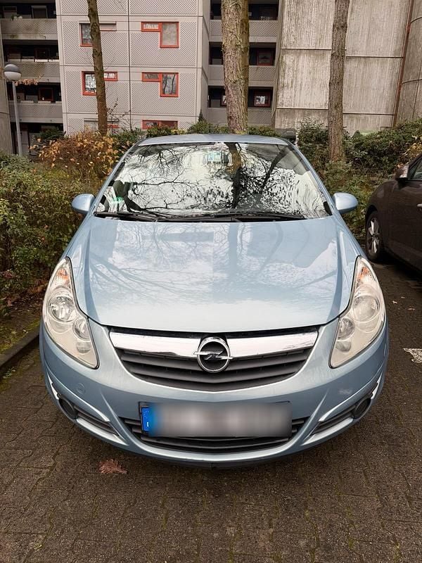 Blau Gebraucht 2007 Opel Corsa Limousine | 2.000 € (Fairer Preis) - Bild 1/4