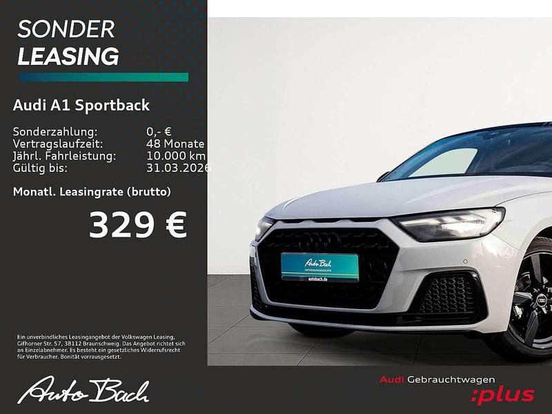 Gebraucht Audi A1 Advanced Plus 95 PS (69 kW) 2025 Gletscherweiß metallic mythoss Kleinwagen