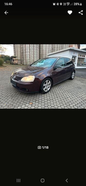 Violet Gebraucht 2005 VW Golf Individual Limousine | 1.000 € (Superpreis) - Bild 1/4