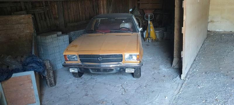 Orange Gebraucht 1974 Opel Rekord Coupé | 5.000 € - Bild 1/4