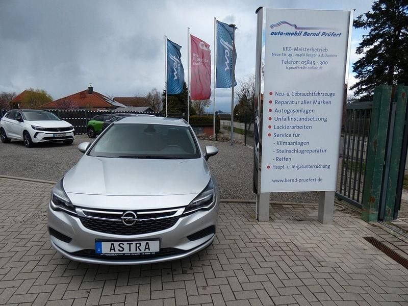 Gebraucht Opel Astra Edition 110 PS (80 kW) 2019 Silber Kombi