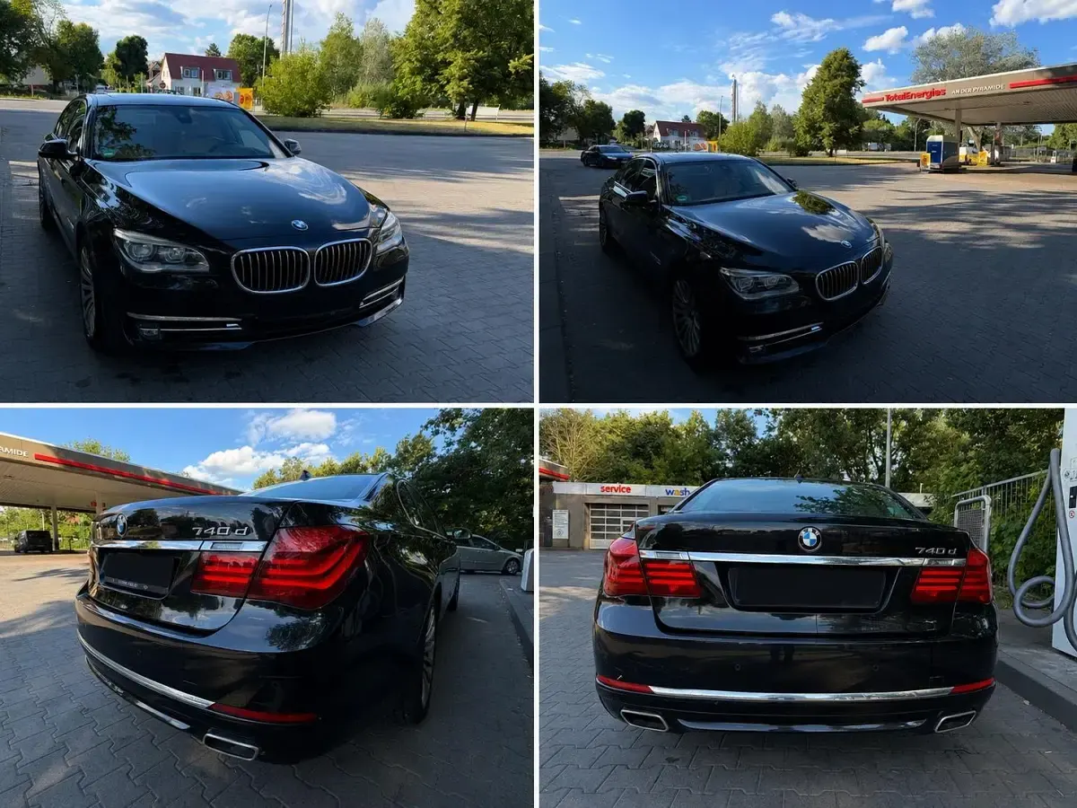 Gebraucht BMW 740 313 PS (230 kW) 2014 Schwarz Limousine