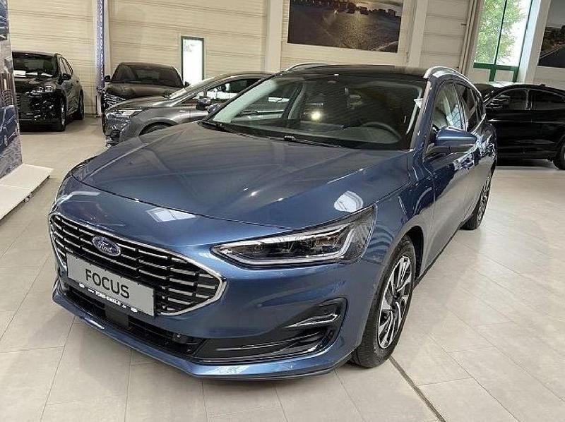 Blau Gebraucht 2024 Ford Focus Titanium X Limousine | 27.989 € (Teuer) - Bild 1/4