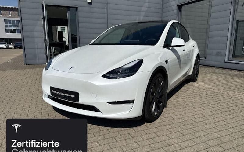 Gebraucht Tesla Model Y Performance 321 kW (437 PS) 2023 Weiß SUV