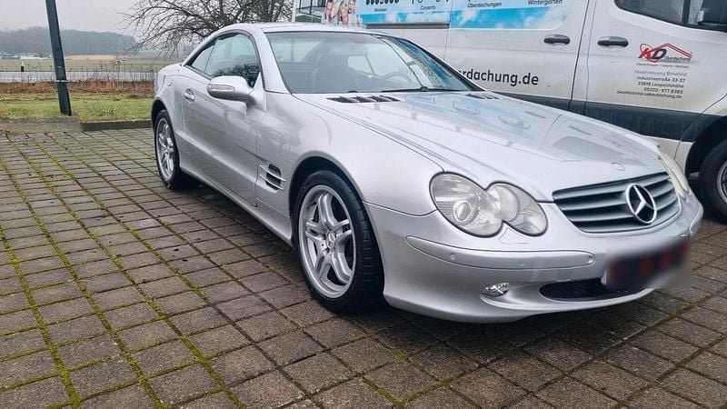 Gebraucht Mercedes SL500 306 PS (225 kW) 2003 Silber Cabrio
