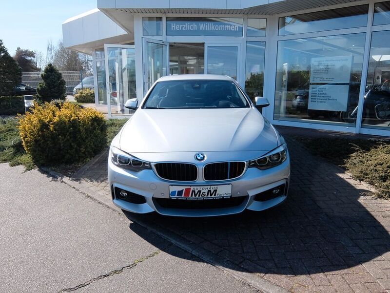 Silber Gebraucht 2018 BMW 420 M Sport Cabrio | 27.990 € (Fairer Preis) - Bild 1/4