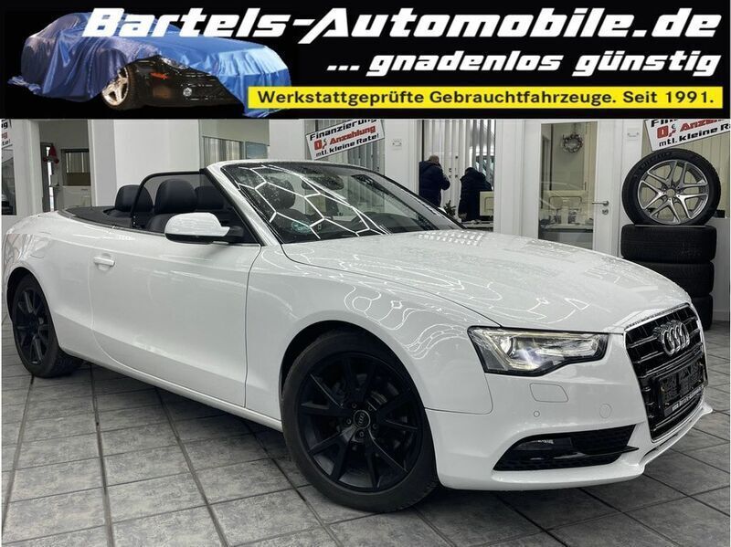 Weiß Gebraucht 2014 Audi A5 Cabriolet Ambiente Cabrio | 18.950 € (Fairer Preis) - Bild 1/4