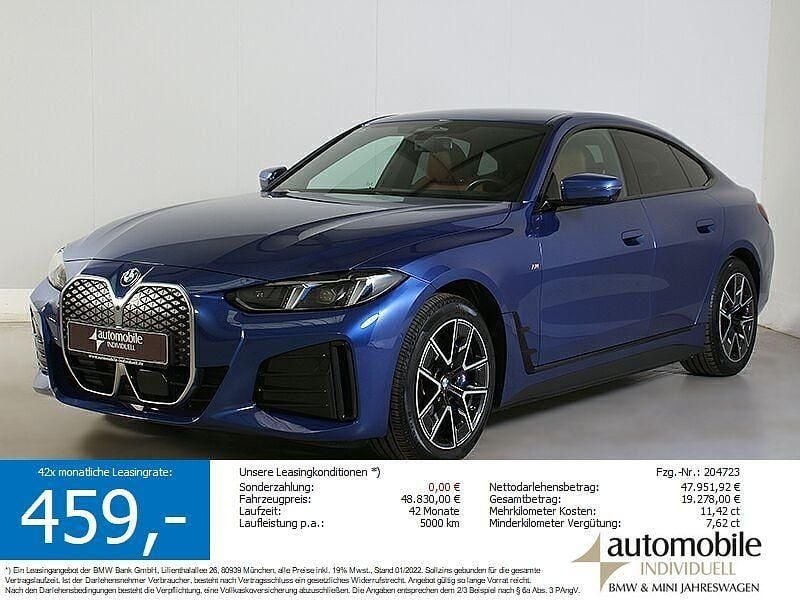 Blau Gebraucht 2024 BMW i4 M Sport Limousine | 47.830 € (Guter Preis) - Bild 1/4