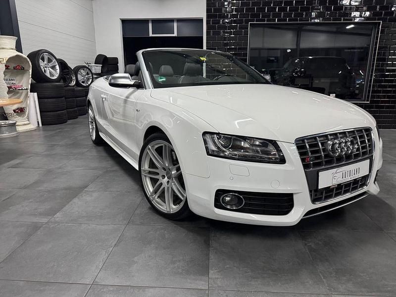 Weiß Gebraucht 2010 Audi S5 Cabriolet Comfort Cabrio | 19.999 € - Bild 1/4