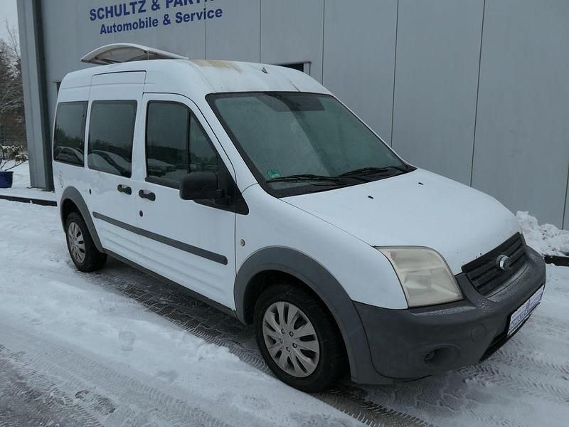 Gebraucht Ford Tourneo Connect 90 PS (66 kW) 2009 Weiß Van / Kleinbus