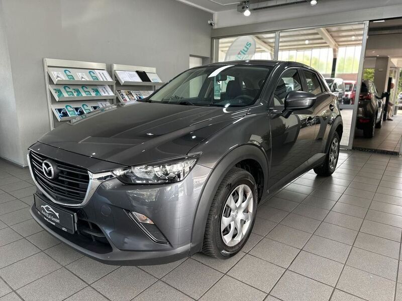Grau Gebraucht 2018 Mazda CX-3 Prime-Line SUV | 13.990 € (Fairer Preis) - Bild 1/4
